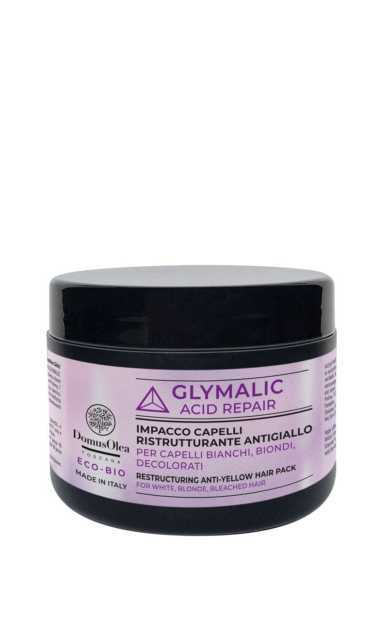 Acide Glymalique Réparateur – Masque Antigiallo pour Cheveux Colorés
