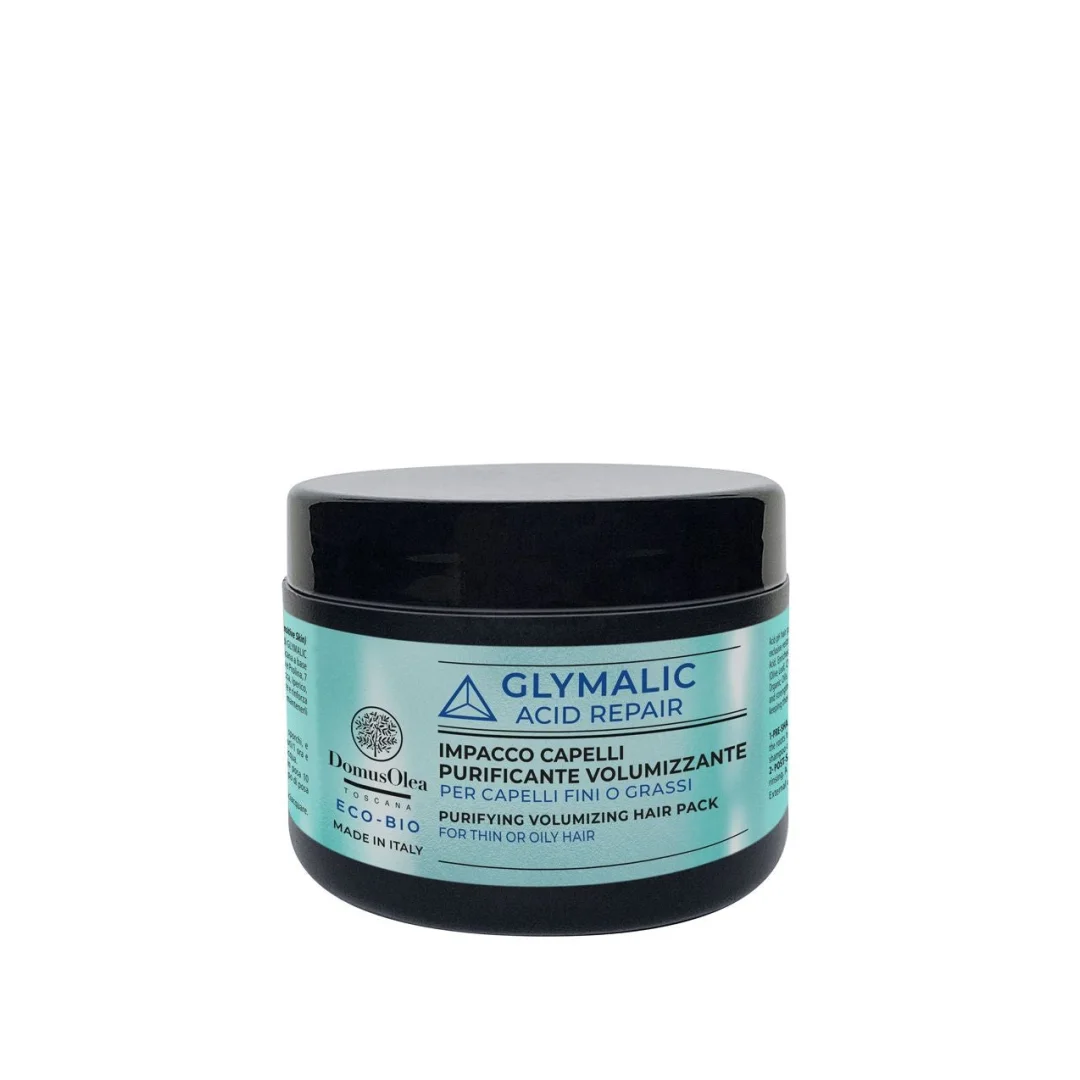 Glymalic Acid Repair - Impacco Capelli Purificante Volumizzante - Domus Olea Toscana