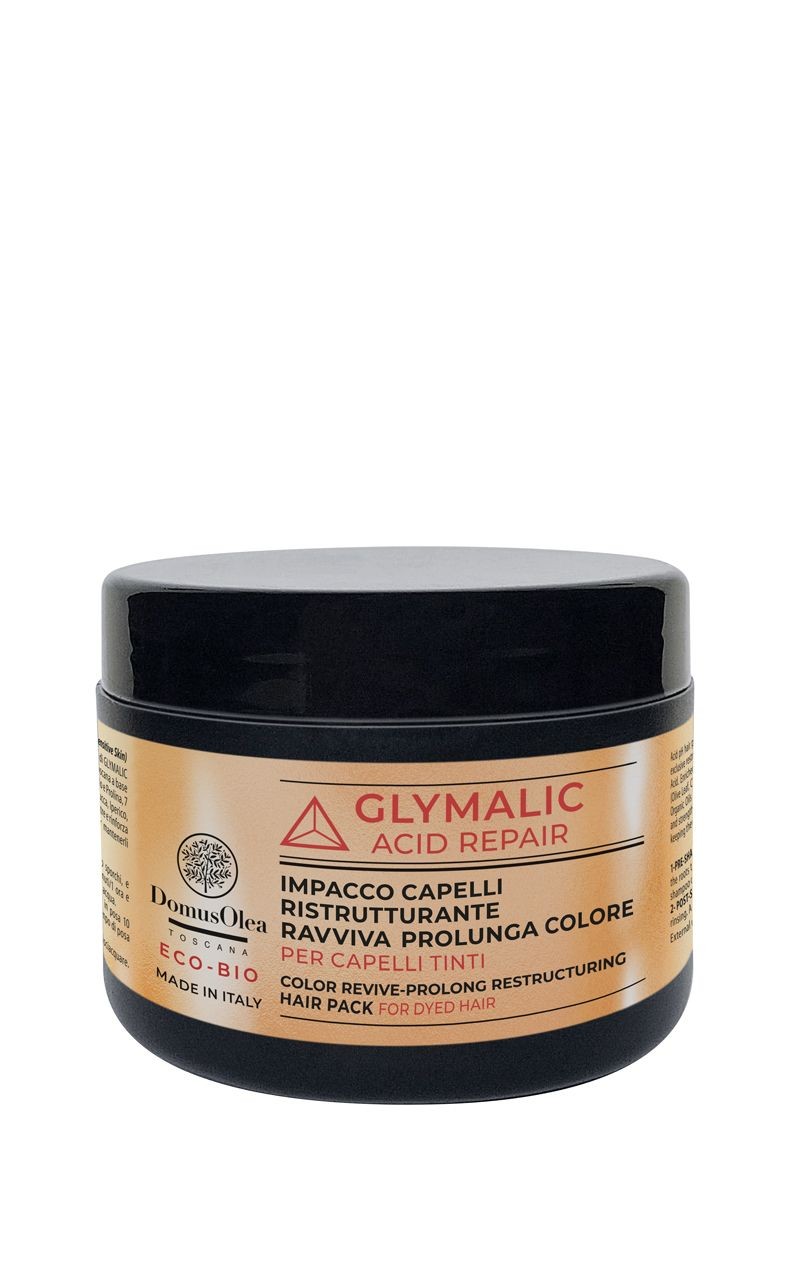 Acide Glymalique Réparateur – Masque Ristrutturant pour Cheveux Colorés