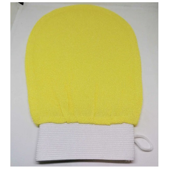 Guanto Esfoliante Kessa - Giallo - Yumibio