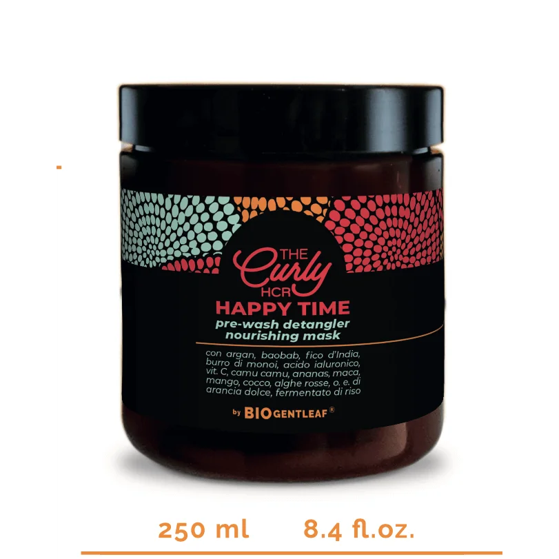 Maschera districante e nutriente pre-lavaggio - Happy Time - Gentleaf