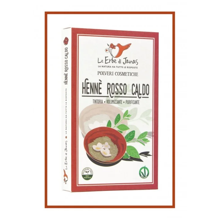 Hennè Rosso Caldo - Le Erbe di Janas