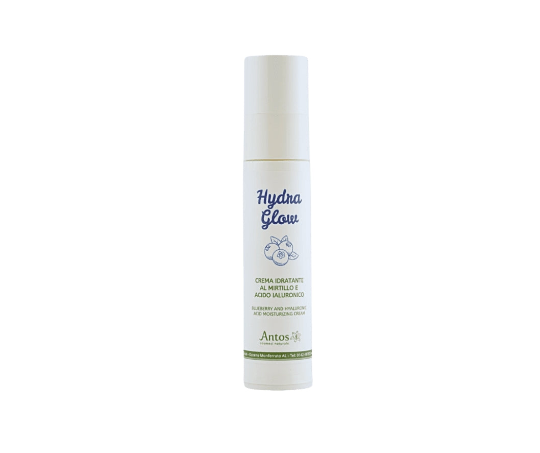 Hydra Glow – Crema Idratante all’acido ialuronico effetto glow - Antos Cosmetici