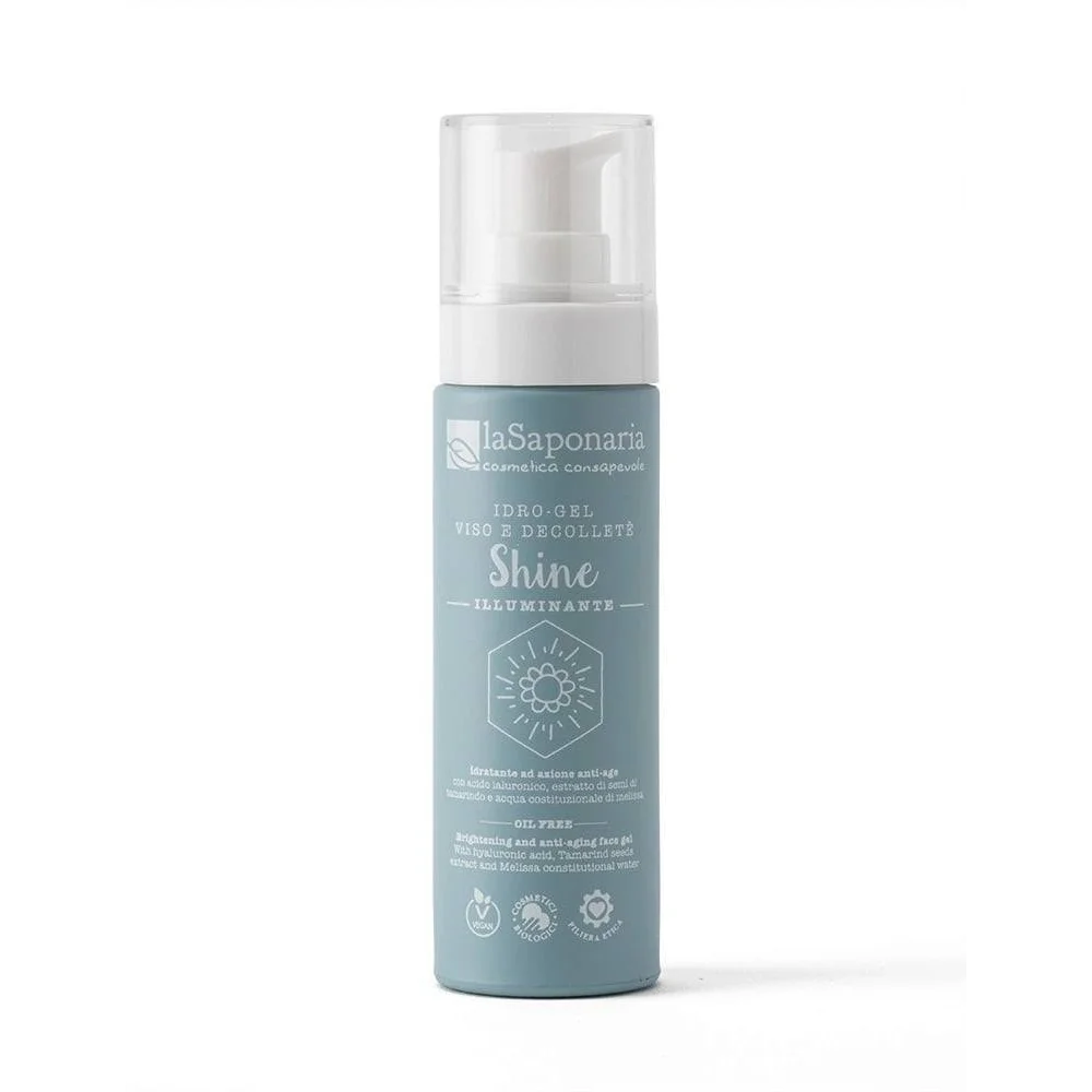 IdroGel Viso Shine Illuminante - La Saponaria