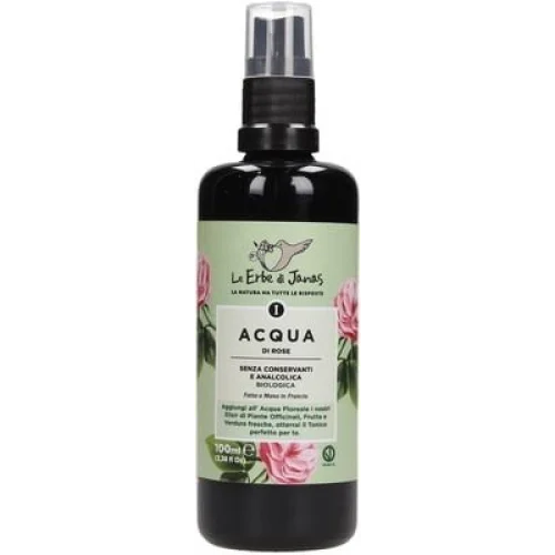 Idrolato Biologico di Rose - Le Erbe Janas