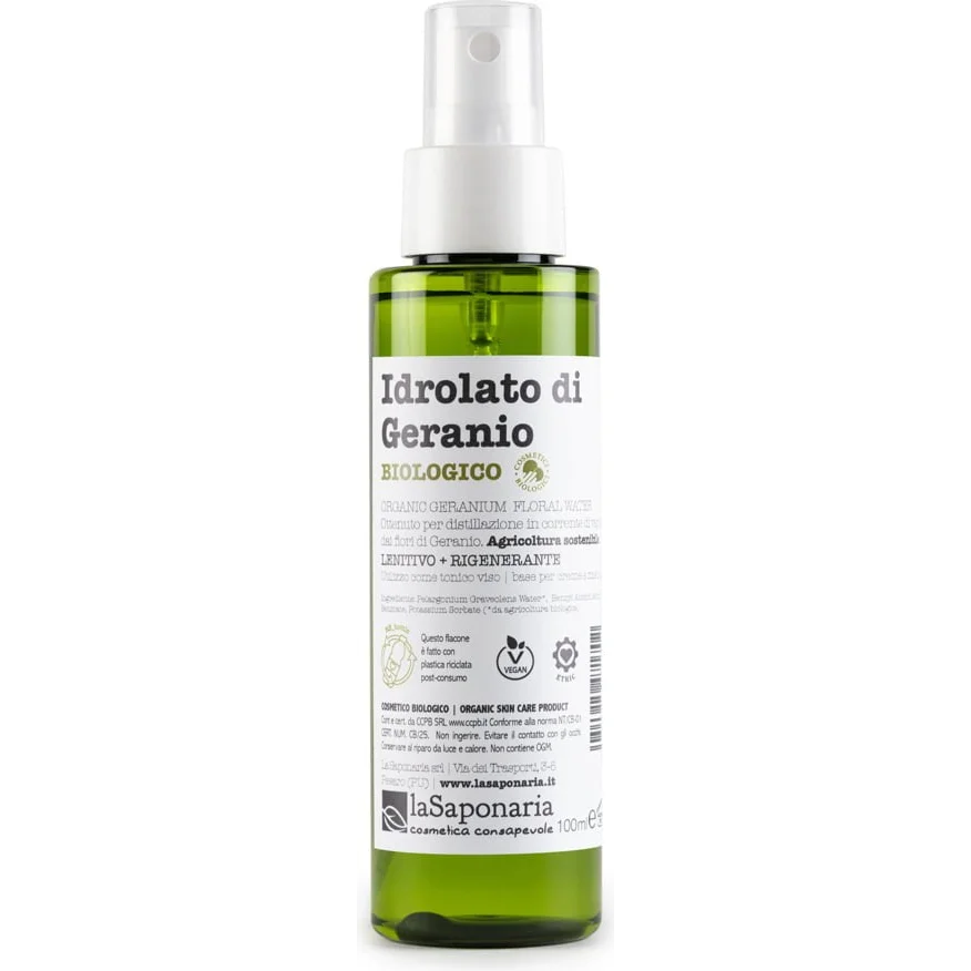 Idrolato di Geranio - La Saponaria