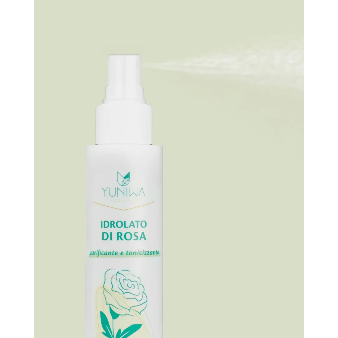 Idrolato di Rosa Damascena - Yuniwa Cosmetics