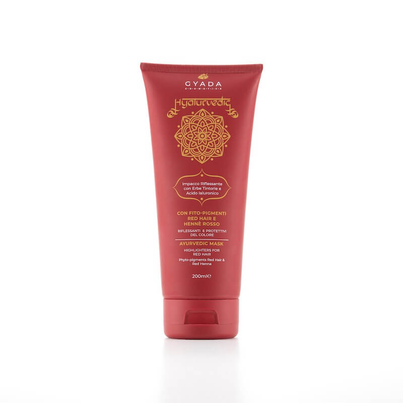 Impacco Riflessante per Capelli toni caldi e rossi - Hyalurvedic Red Hair
