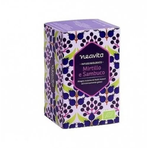 Infuso in Filtro - Mirtillo e Sambuco Bio - Neavita