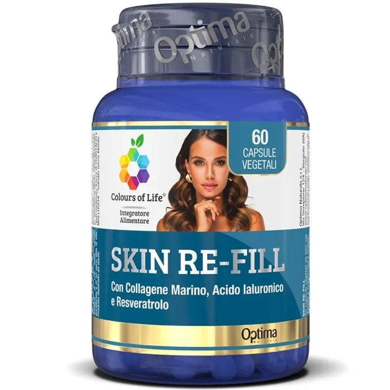 Integratore Alimentare Anti-Age per Pelle Idratata e Compatta - Optima Naturals Anti Age Yumibio