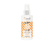 Latte solare viso e corpo SPF 50 – Protezione alta con Q10 vitamina C betacarotene - Kamelì