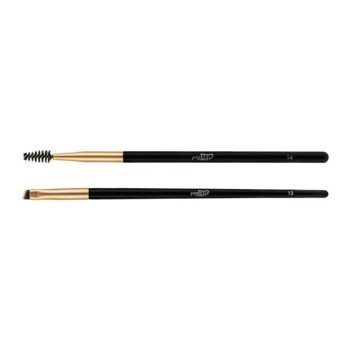 Kit Pennelli Sopracciglia - 13 + 14 - Purobio