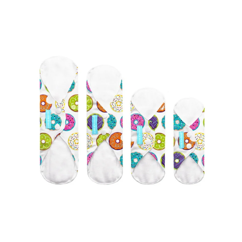 Kit Prova Assorbenti Lavabili - Delicious Donuts set da 4 pezzi - Charlie Banana