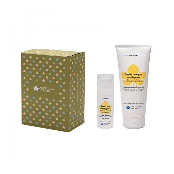 Kit Viso Corpo Note Legnose - Biofficina Toscana