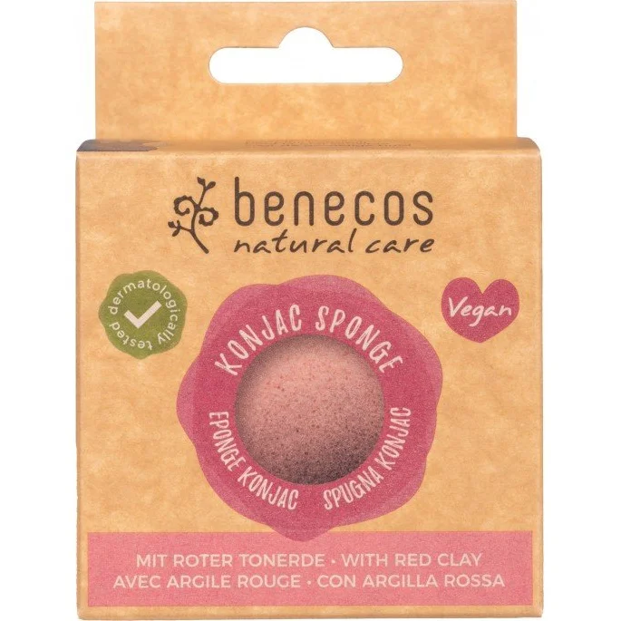 Konjac Sponge con Argilla Rossa - Benecos