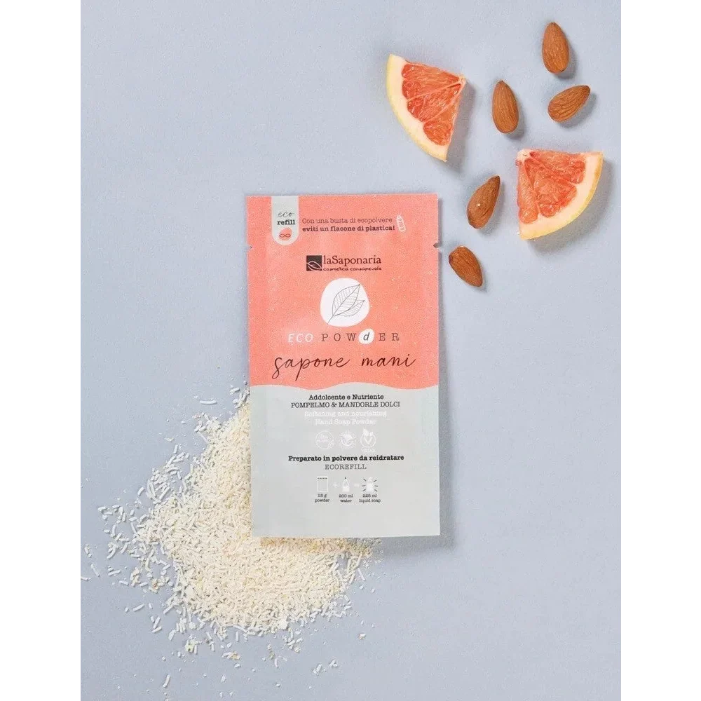 Sapone Mani in polvere - Addolcente - La Saponaria