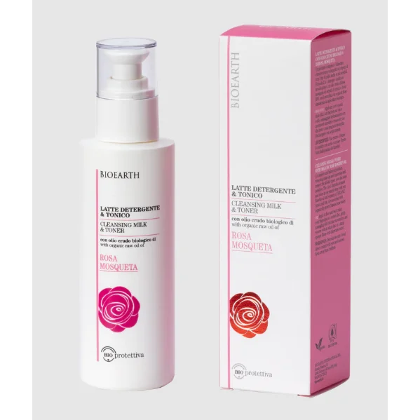 Latte Detergente e Tonico bio vegan - Bioearth