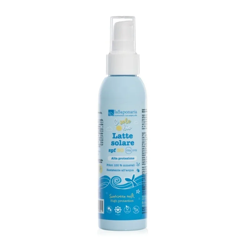 Latte Solare Bio ’Osolebio SPF30 - La Saponaria