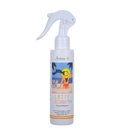 Latte solare naturale - Bassa protezione