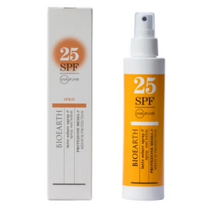 Latte Solare Spray SPF 25 Protezione Media - Bioearth