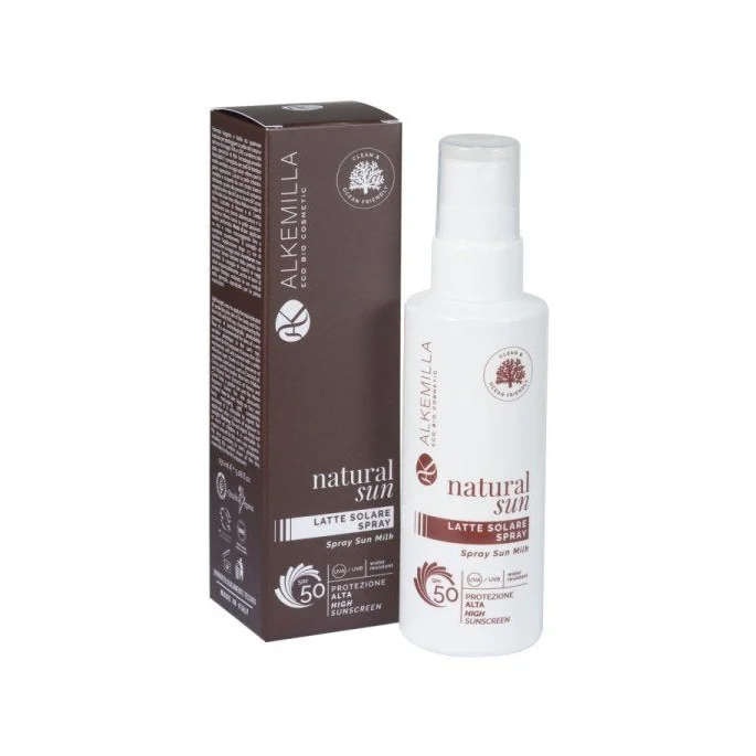 Latte Solare Spray Protettivo con Alta Protezione - Alkemilla