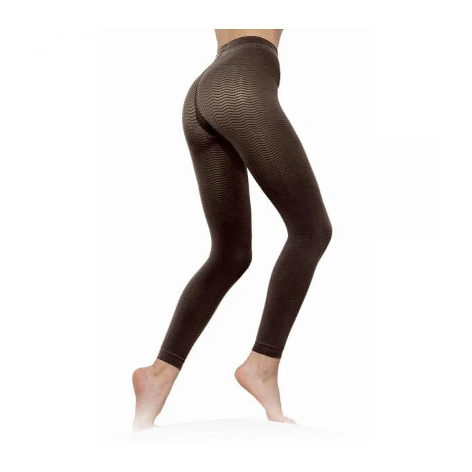 Leggins Anticellulite Nero - Taglia 4 L - Solidea- Leggings