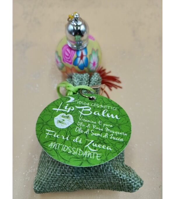 Lip balm Antiossidante - Fiori di Zucca
