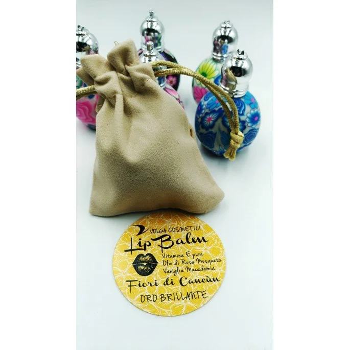 Lip balm Oro Brillante - Fiori di Cancun - Volga Cosmetici