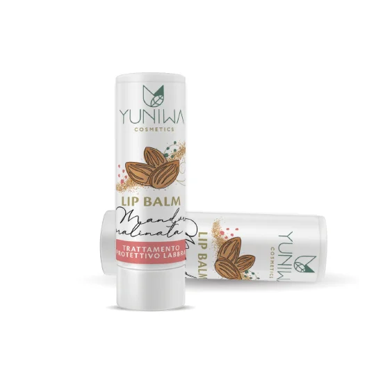 Lipbalm Protettivo - Mandorla Pralinata - Yuniwa Cosmetics