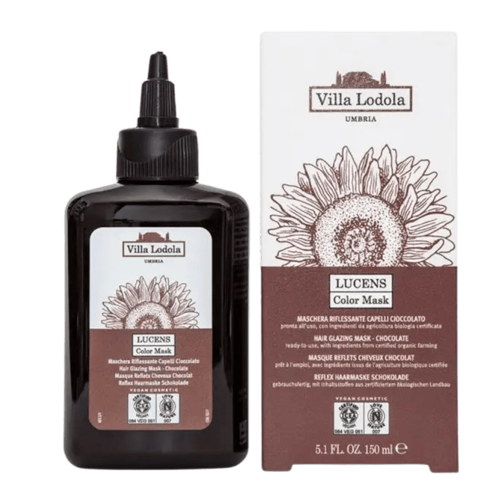 Lucens Color Mask – Maschera Riflessante Capelli Cioccolato