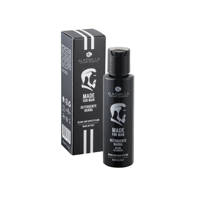 MADE FOR MAN - Detergente Barba Rinfrescante e Rivitalizzante - Alkemilla