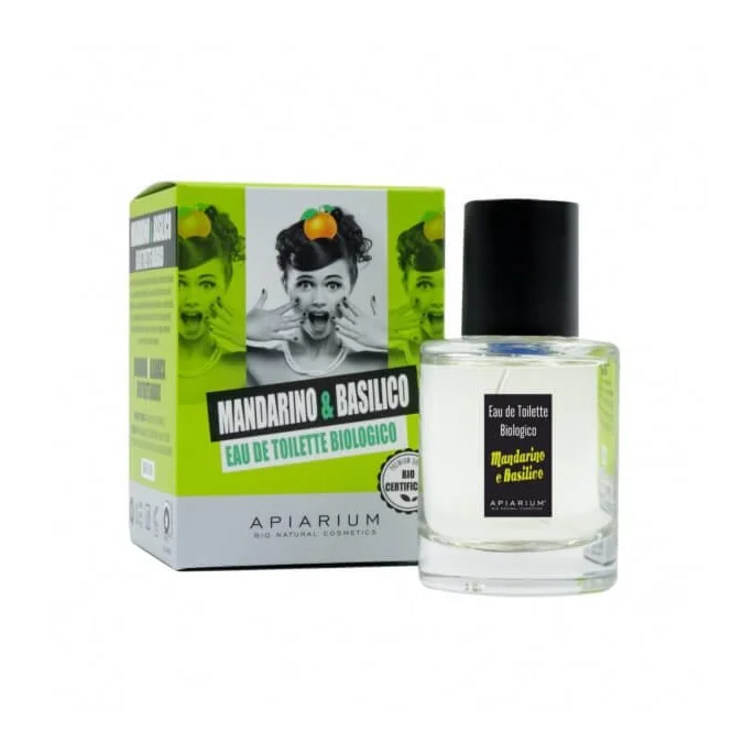 Eau de toilette biologico Mandarino e Basilico - Apiarium