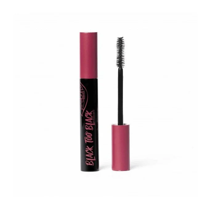 Mascara Black Too - Extra Volume - Purobio