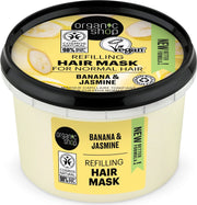 Masque Capillaire Hydratant à la Banane et au Jasmin
