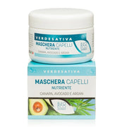 Maschera Capelli Nutriente Canapa Avocado e Argan - Verdesativa