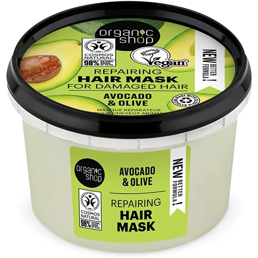 Maschera Capelli Oliva e Avocado - Organic Shop
