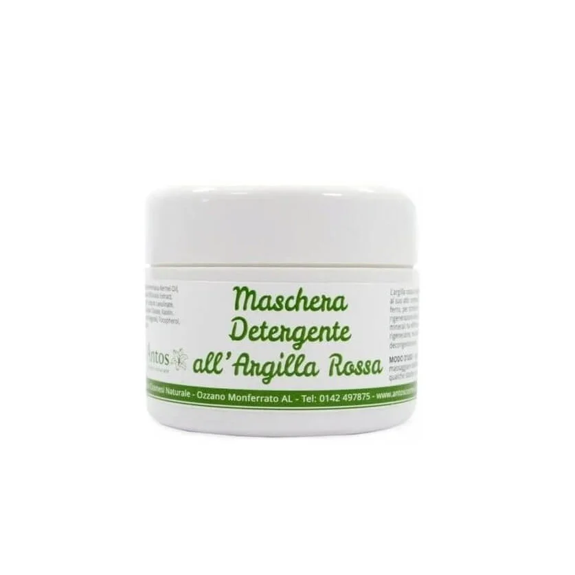 Maschera Detergente all’Argilla Rossa - Antos Cosmetici