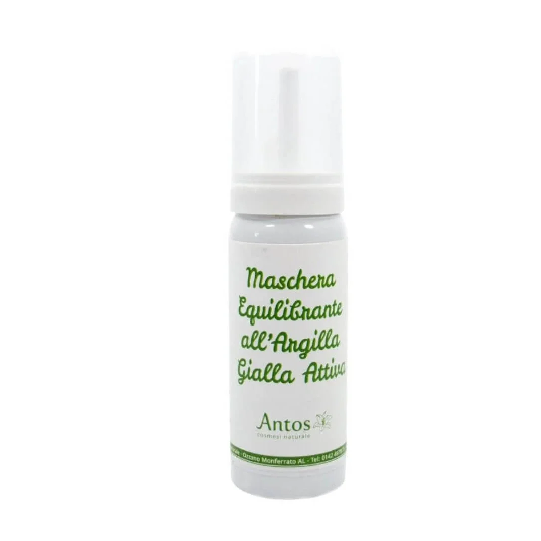 Maschera Equilibrante all’Argilla Gialla - Antos Cosmetici
