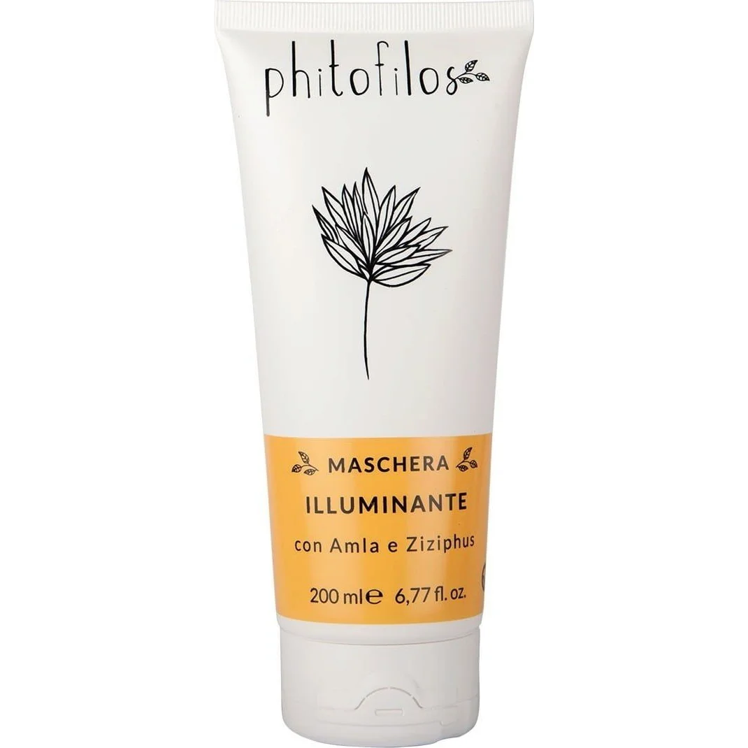 Maschera Illuminante per Capelli con Amla e Ziziphus - Phitofilos
