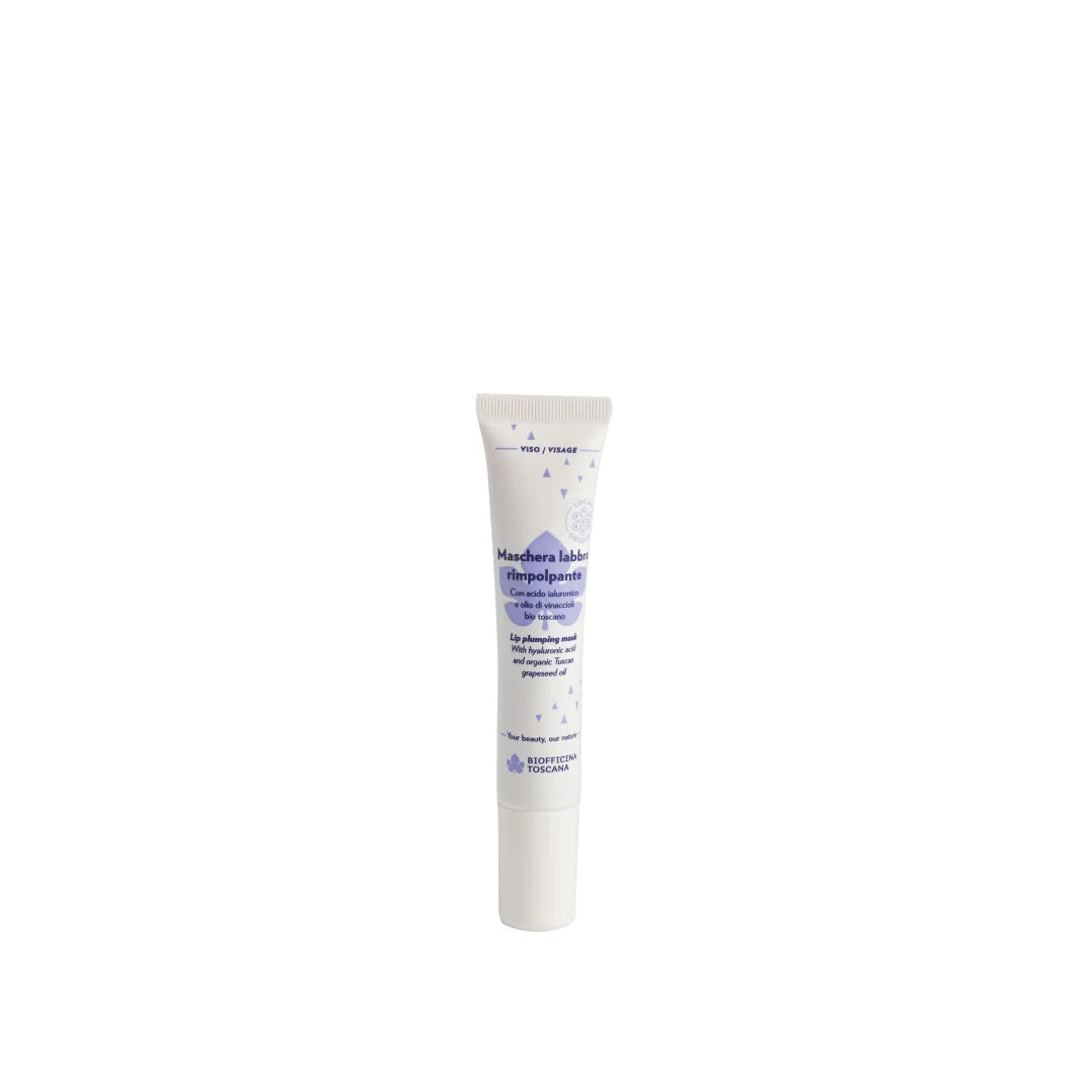 Maschera Labbra Rimpolpante con Olio di Vinaccioli - Biofficina Toscana