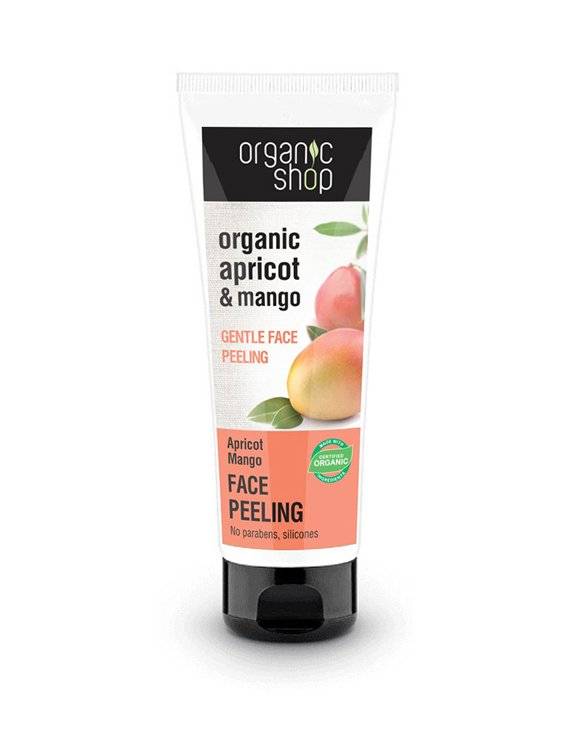 Maschera Peeling Viso Albicocca e Mango