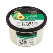 Maschera per Capelli Ristrutturante con Avocado e Miele - Organic Shop