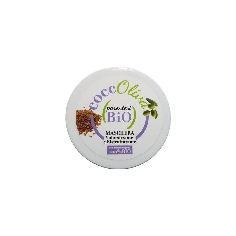 Maschera per Capelli Volumizzante e Ristrutturante - Travel Size - Parentesi Bio