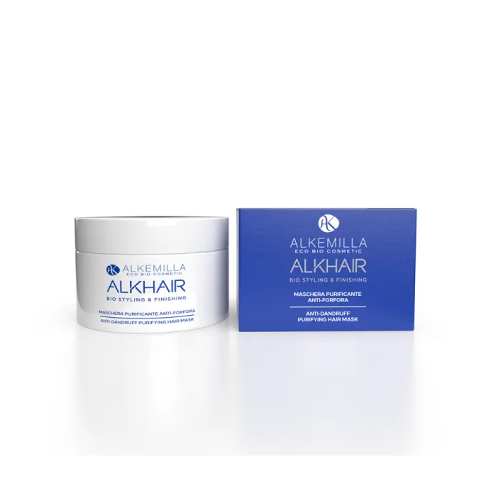 Maschera Purificante Anti-forfora per Capelli Grassi - Alkemilla