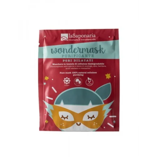 Maschera Purificante in Tessuto - Wondermask - La Saponaria