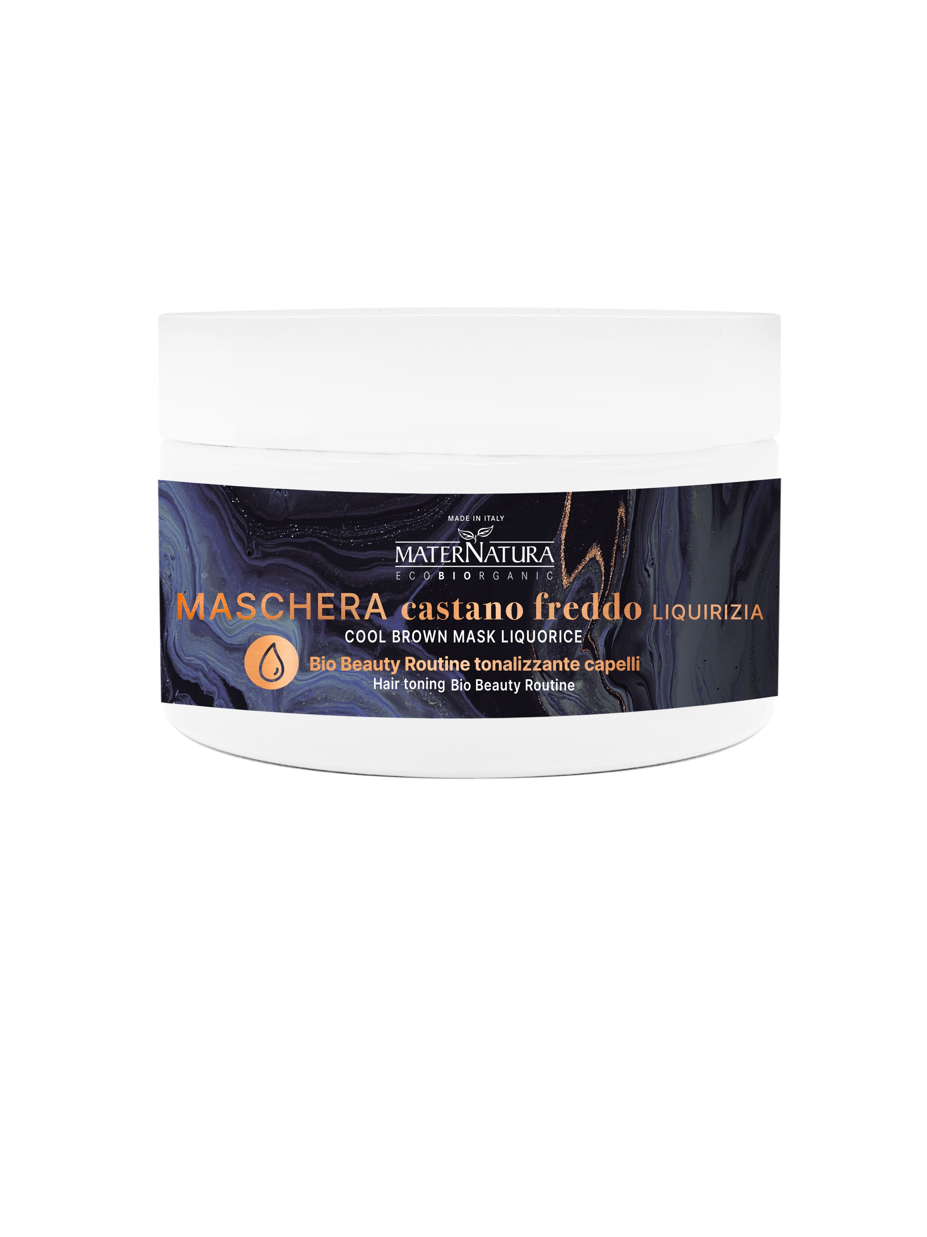 Maschera Tonalizzante per Capelli - Castano Freddo Liquirizia