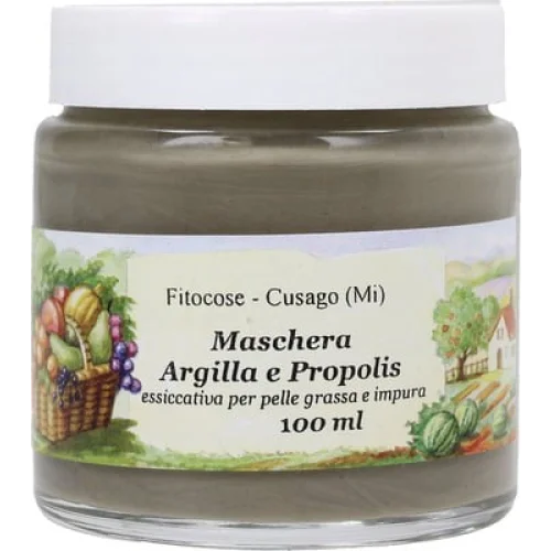 Maschera Viso all’Argilla e Propolis - Fitocose