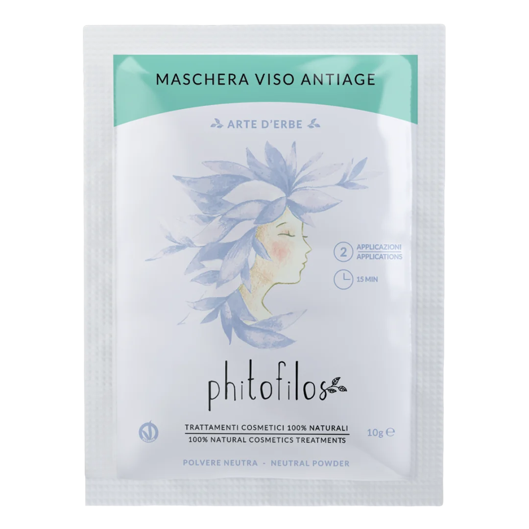Maschera Viso Antiage in Polvere - Phitofilos