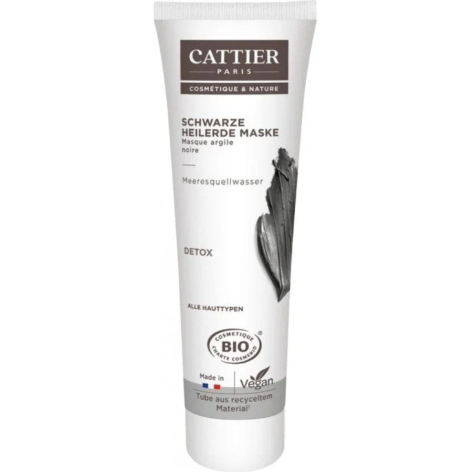 Maschera Viso Argilla Nera - Cattier