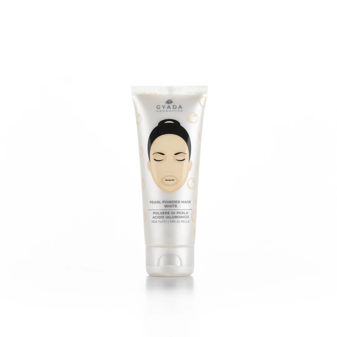 Maschera Viso con Polvere di Perla - Bianca - Gyada Cosmetics